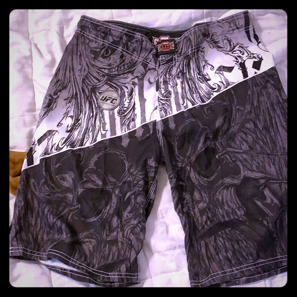 MMA ELITE long board shorts authentic UFC